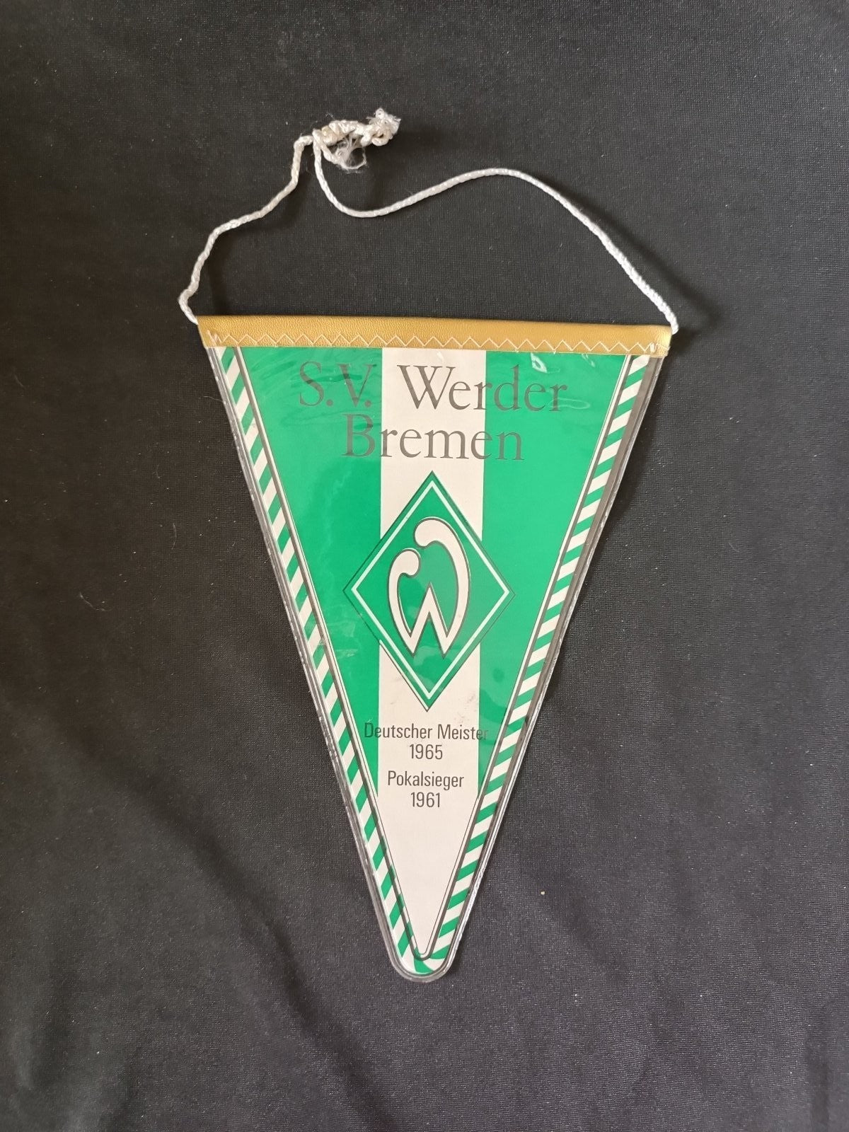 Gagliardetto Pennant SV Werder Bremen Germania Calcio Vintage