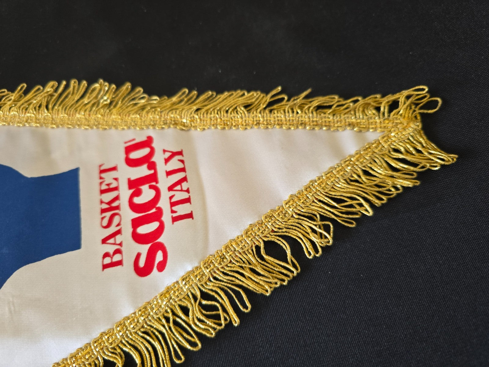 Gagliardetto Pennant SACLA' Libertas Pallacanestro Asti Basket Anni 70/80