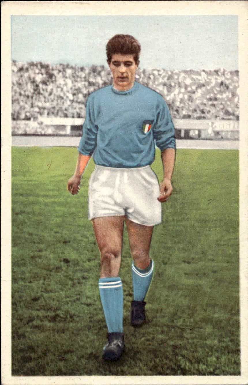 cartolina Nannina 1963 Campioni Del Goal Nazionale Rivera