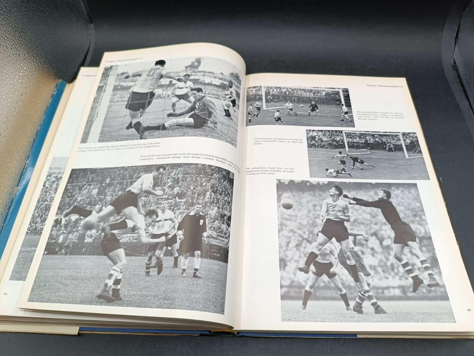 Libro Fussball  Weltmeisterschaft 1954 Coupe Jules RImet autografato