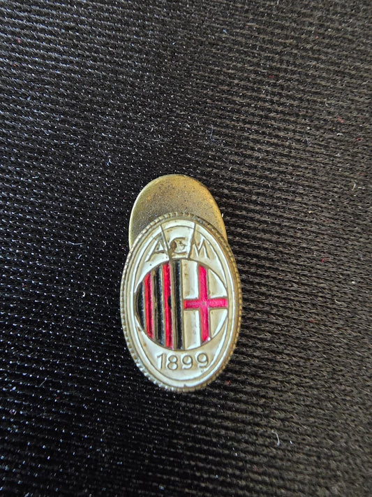 ACM milan 1899 pins spilla con piedino ovale