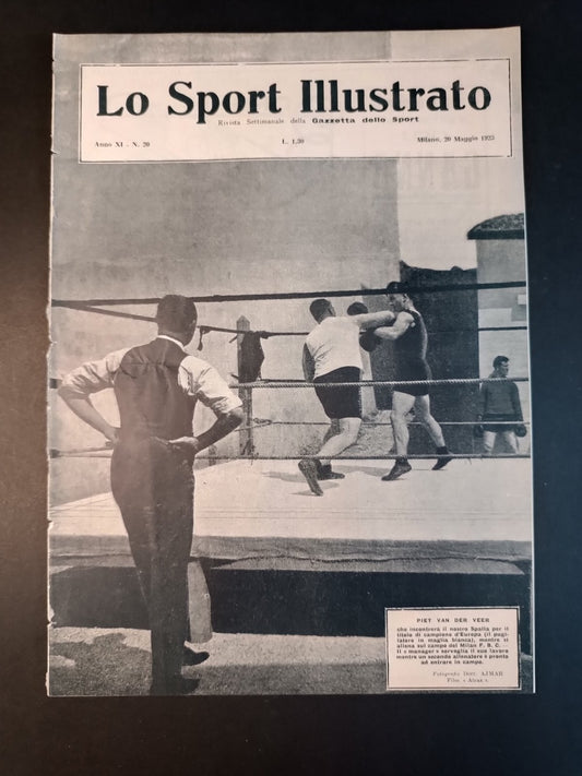 rivista  LO SPORT ILLUSTRATO 1923 n 20