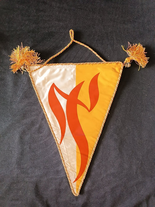Gagliardetto Pennant Basket Olimpiadi Fiamma Vintage�