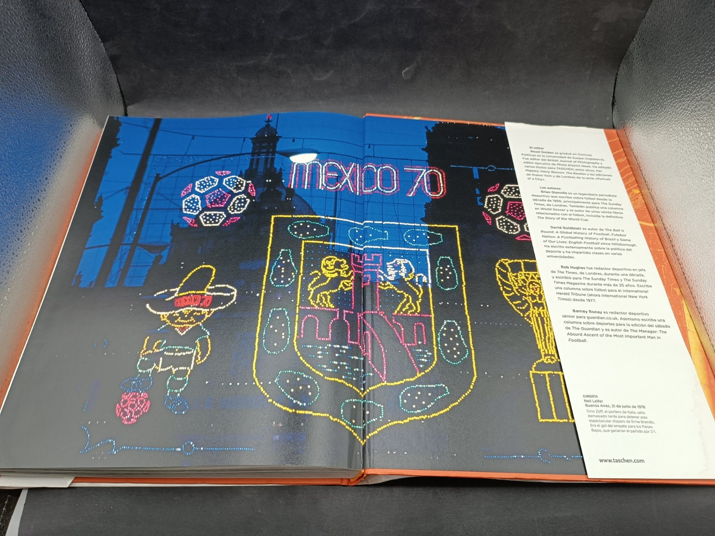 Libro The Beatiful Game el Futbol en los anos setenta Taschen