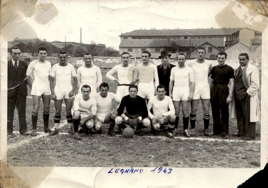 Foto formazione squadra Legnano 1943-44 calcio