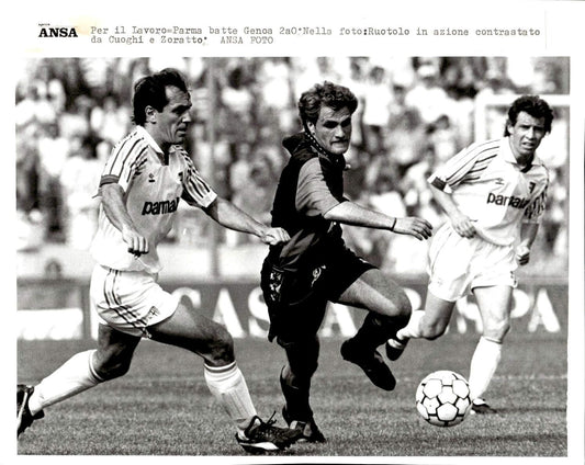 Foto fotografia d'agenzia calciatore squadra calcio Genoa Ruotolo/Cuoghi/Zoratto