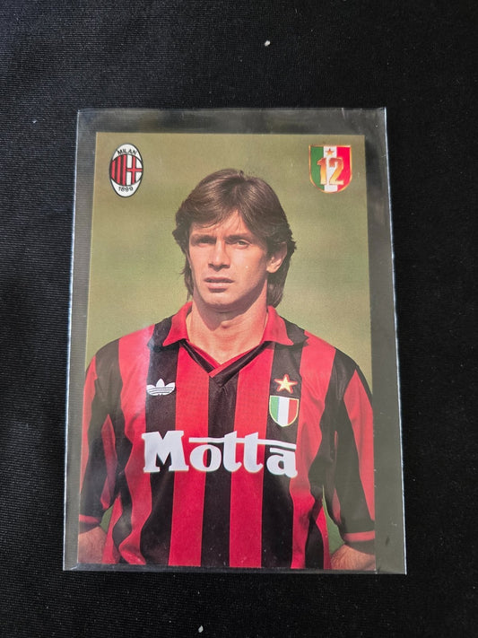A.C. Milan 1899  cartolina  con annullo 12� scudetto 1991/92 Filippo Galli