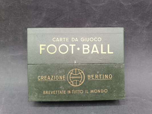 Mazzo carte da gioco Creazione Bertino Football confezione verde