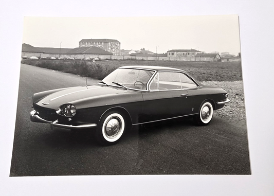 FOTO originale 1962 Chevrolet Corvair coupè PININFARINA 177x127 mm fronte