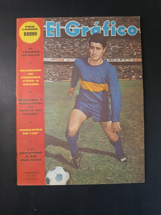 Rivista EL GRAFICO numero 2562  anno 1968 -  marzolini (con poster)