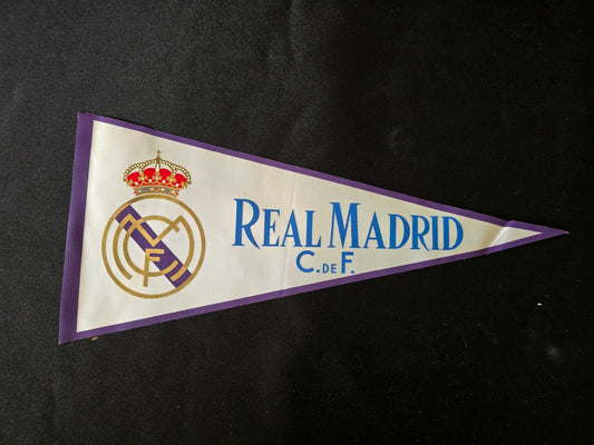 Gagliardetto Pennant fanion bander�n Real Madrid C.de F.
