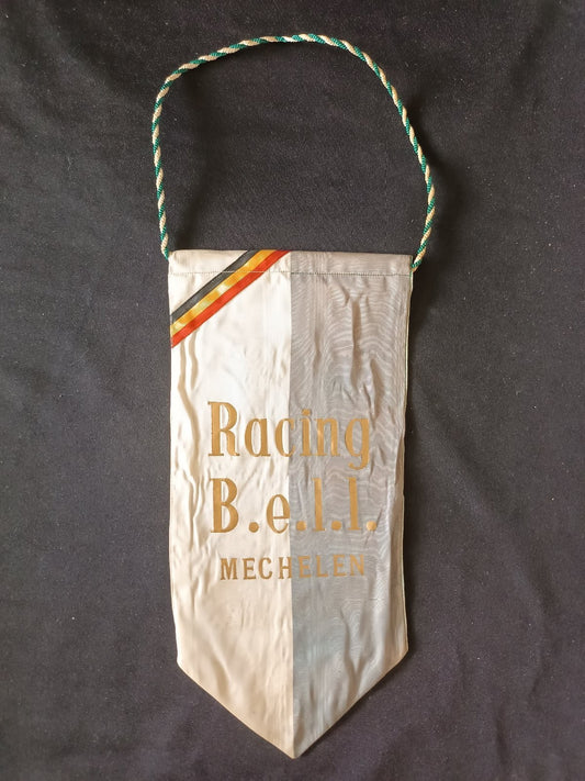 Gagliardetto Pennant Racing B.e.l.l. Mechelen Belgio Vintage