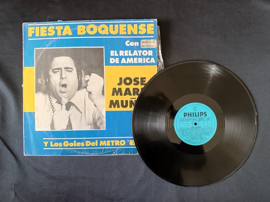 disco 33 giri fiesta boquense enrique prosen relato goles metro philips